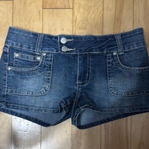 BONGO Dark Blue Jean Shorts